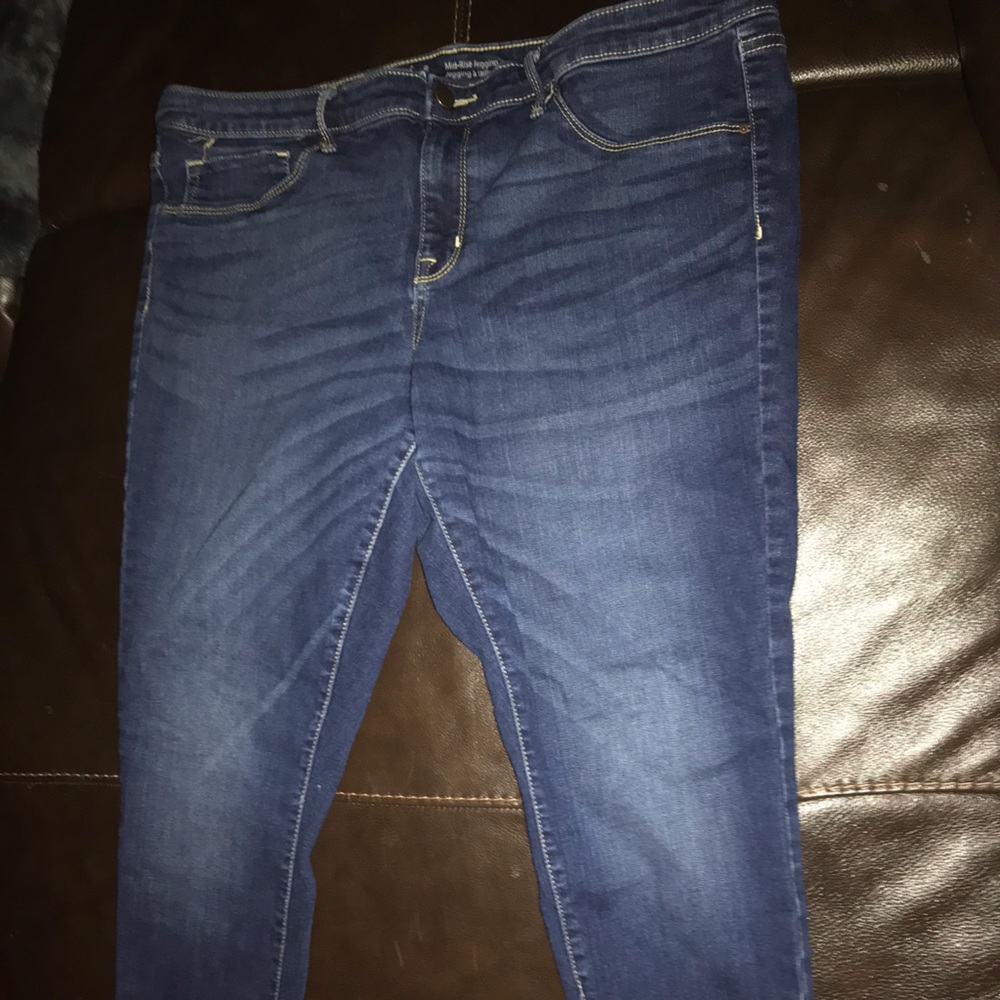Mid rise jegging jeans